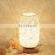 Bedroom bedside creative decoration LED night light rechargeable table lamp wooden table lamp night light