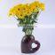custom hochzeit love handle home goods decorative heart shaped mothers day valentines valve ceramic flower vase
