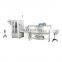 Automatic glass bottle jar honey heat shrink tunnel sleeve labeling machine