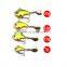 Fast delivery  Metal Jig with spoon  6G 10G 14G 20G Sea Fishing  vib Lure Spinner Lure