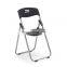 Factory price meeting room PP plastic office chair backrest foldable Portable Study School writing desk Training Chairs