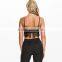 C67747A Europe fashion sexy deep black v-neck lace bralette for young lady