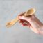 Eco bamboo wood sporks  cheap wholesale Manufacture twinkle bamboo spork