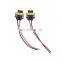 2x H11 H8 Headlight Fog Light Bulb Holders Connector 9CM Wire Premium Plugs
