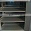 (DL-M2) 0.8mm Folding Office Metal Mass Shelf System Compact Steel Mobile Shelves/ Movable Files Shelf System