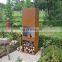 Wood Burning Corten Steel Freestanding Outdoor Fireplace