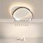 Modern Simple Acrylic Square Aisle Room Bedroom Kitchen Office Circular Ceiling Lamp