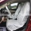 Wholesale disposable customized clear plastic auto car seat protector steering wheel cover foot pad gear lever handbrake cover
