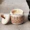 Trending Products 2021 New Arrivals Candle Luxury Custom Home Decoration Ceramic Jar Candle Scented Hotel Soy Wax Scented Candle