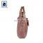 Modern Design Genuine Leather Office Bag with Front Two Pocket and Laptop Compartment
