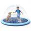 Top Ranking Indoor Thicken Cooling Splash PVC Plastic Pet Sprinkler Foldable Water Portable Dog Pool