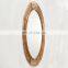 Best Seller Eye-catching Circular Frame Wicker Rattan Mirror Wall Decoration For Sale Wholesale Made in Vietnam