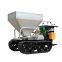 mini crawler type fertilizer spreader with diesel engine