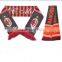 Soccer Fan Scarf, Custom Print Knitted Football Scarf