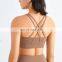 OEM High Impact Shockproof Fitness Gym Wear Straps Vest Bra Ladies Workout Active Physical Yoga Bra Top Sports Running Clothing