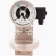 Electrical contact 4~20mA, 25Kpa diaphragm point contact differential pressure pressure gauge 1.6 accuracy 100mm dial