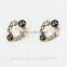 2015 Earrings wholesale rhinestone crystal earrings fashion stud earrings