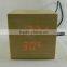 Digital Desk Clock and Wooden Alarm Clock
