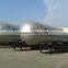 Hot sale 58.8M3 tri axle trailer sale in Peru,3 axles lpg gas trailer