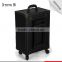Professional Rolling Makeup Case 2 in1 Mutifunctional PVC Trolley Cosmetic Case With 360 Degree Wheel