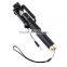 New extendable wired monopod smartphone selfie stick