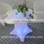 PE Plastic Bar Table with LED light and remote YXF-7871K