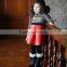 2015 Long Sleeve Stripe Splicing Kids Princess Dresses