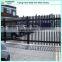 Plastic coated steel security 2.75m wide standard palisade fencing