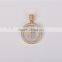Factory Micro Setting 925 zircon pendant necklace wholesale jewelry silver