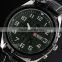 MR009 Brand New Green Color face Mens Man analog digital multi-function sport leather wrist watch