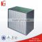 Factory top sell mini-pleat hepa filter air filter media