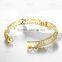 KZCZ032 Fashion Women Accessories Brass Gold Plated Jewelry India Bracelet Bangle