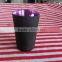 2016 wholesale matte black containers,matte black glass jars