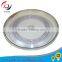 Hot sale and strong crystal glass lazy susan turnplate .hotel equipment for wedding/hotel