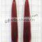 Wholesale 100% natural virgin human hair silky straight keratin flat tip hair extension