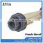 LZS-E durable plastic tube type ro water flow meter/mechanical water flow meter