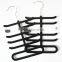 velvet Tie hanger flocked scarf hanger belt hangers organization racks