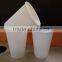 biodegradable customized hot plain paper cups/white coffee paper cups