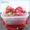 ~ Silicone Collapsible Plastic Kids factory lunch boxPP/PE/PS Material with Cutlery Set