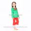 2015 baby girls red green greek bib top and and lace ruffle pants set,christmas outfits for kids