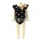 2016 Kaiya Wholesale Chirlden Boutique Clothing Printed Fabric Baby Romper