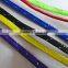 colorful DC3.5 flat braid metal audio cable
