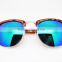 custom your own sunglasses metal sunglasses greeen mirro sunglasses