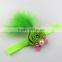 Fashion Children Cute Feather Crystal Flower Stretch Headbands