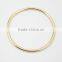 Boho Women PVD Gold Plating Thin Cuff Bangle Bracelet