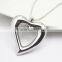 2016 New Valentine's Day Gift Stainless Steel lovers Heart Pendant Necklace