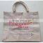 New eco-friendly folding reusable jute tote shopping bag with logo                        
                                                Quality Choice