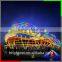 DMX led falling tube 360 degree dmx decoration rainbow led light