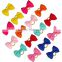 Pet Dog Hair Bow Colorful Handmade Rubber Band dog grooming