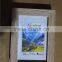 latest distressed wood color PS plastic photo picture frame for table and wall decor